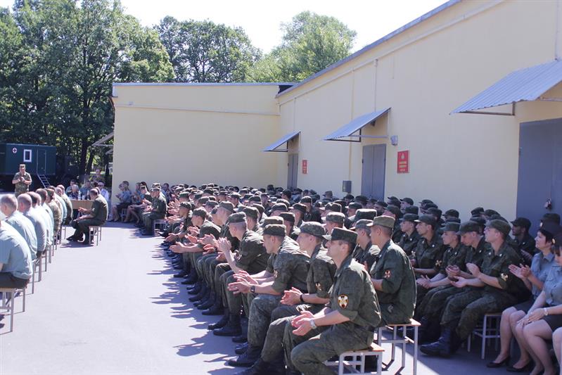 Военнослужащие Центрального узла связи Росгвардии встретились с участником Великой Отечественной войны