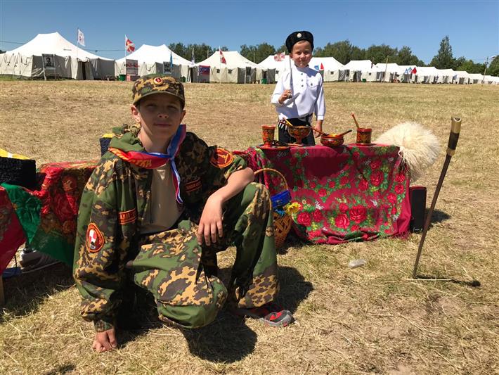 Бородинские каникулы кадет Росгвардии: в военно-патриотическом лагере «Бородино» состоялся  день открытых дверей (фото, видео)