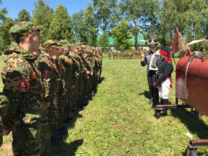 Бородинские каникулы кадет Росгвардии: в военно-патриотическом лагере «Бородино» состоялся  день открытых дверей (фото, видео)