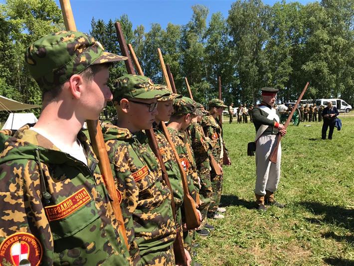 Бородинские каникулы кадет Росгвардии: в военно-патриотическом лагере «Бородино» состоялся  день открытых дверей (фото, видео)