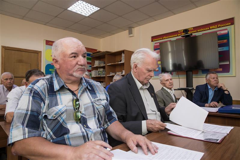 В Центральном аппарате Росгвардии состоялось заседание совета ветеранов