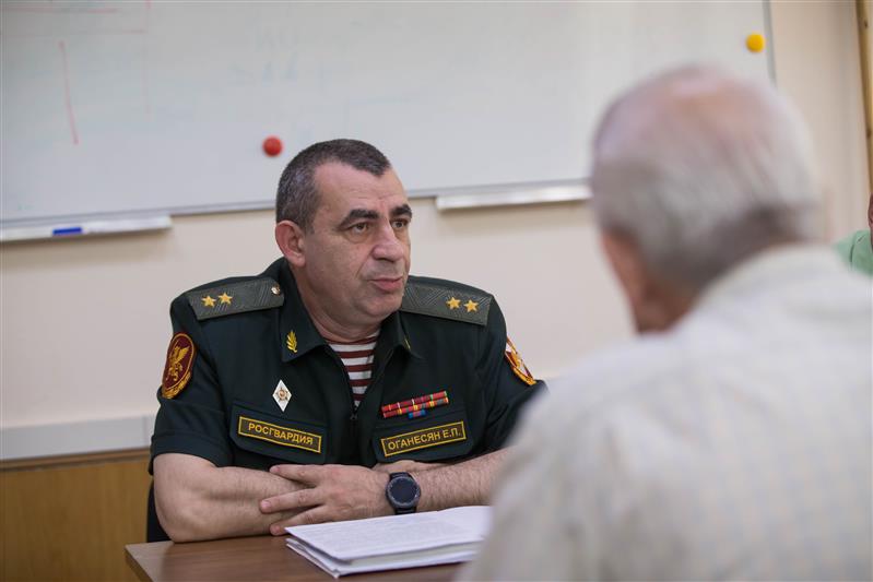 В Центральном аппарате Росгвардии состоялось заседание совета ветеранов