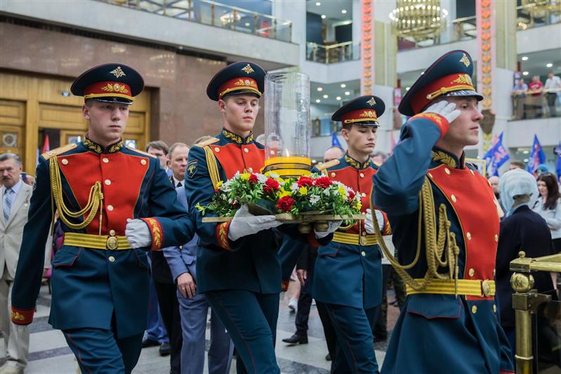 Росгвардия приняла участие во всероссийской акции  «Свеча памяти» (фото)