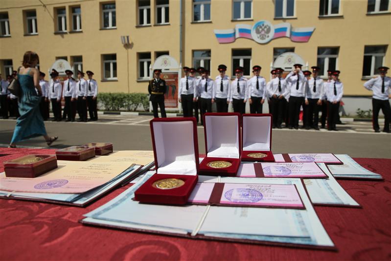 В Московском президентском кадетском училище Росгвардии состоялся выпуск кадет (видео)