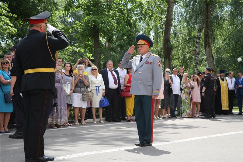 В Московском президентском кадетском училище Росгвардии состоялся выпуск кадет (видео)