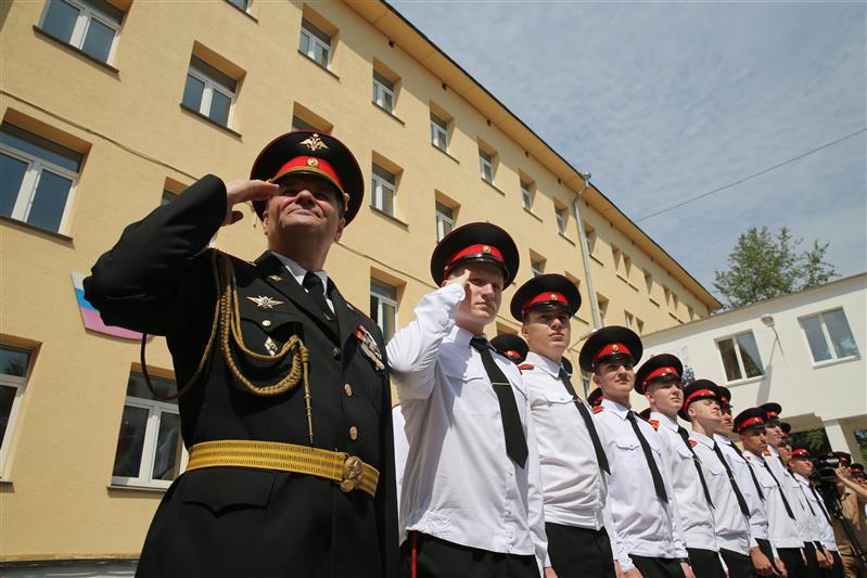 В Московском президентском кадетском училище Росгвардии состоялся выпуск кадет (видео)