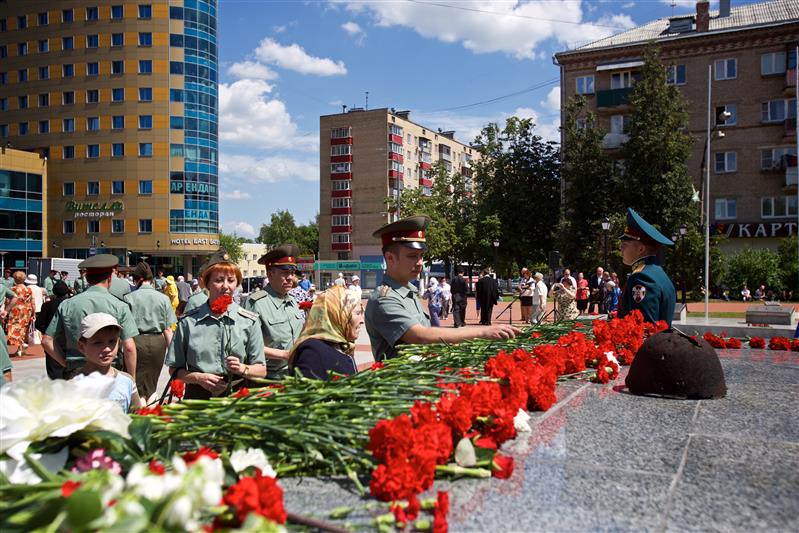 В ОДОН им. Ф.Э. Дзержинского в День памяти и скорби прошел комплекс памятных мероприятий (фото)