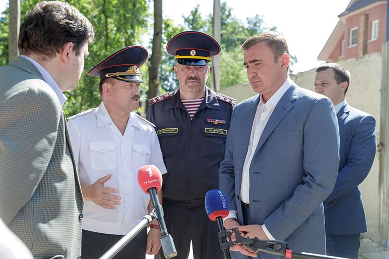 Начальник Управления Росгвардии по Тульской области проверил уровень обеспечения безопасности в детских оздоровительных лагерях