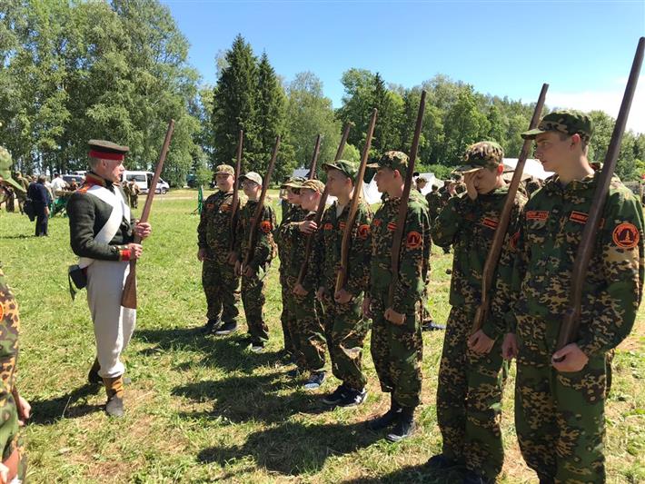 Бородинские каникулы кадет Росгвардии: в военно-патриотическом лагере «Бородино» состоялся  день открытых дверей (фото, видео)