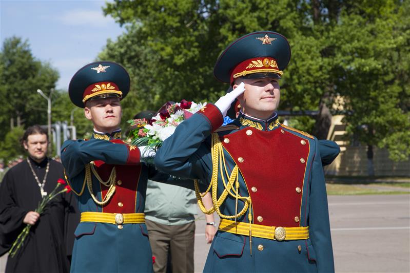 В ОДОН им. Ф.Э. Дзержинского в День памяти и скорби прошел комплекс памятных мероприятий (фото)