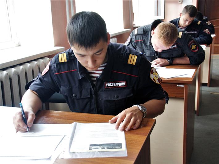 В Хакасии определили лучшую группу задержания вневедомственной охраны территориального органа Росгвардии