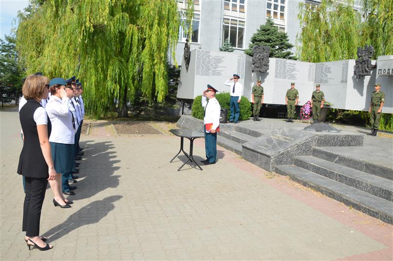 Имена офицеров Южного округа Росгвардии, погибших при исполнении воинского долга, внесены на ленту памяти  ростовского мемориала