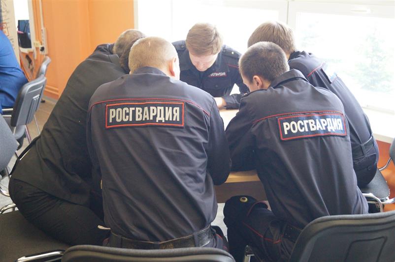 Команда Росгвардии одержала победу на чемпионате Архангельской области по интеллектуальным играм среди правоохранительных органов