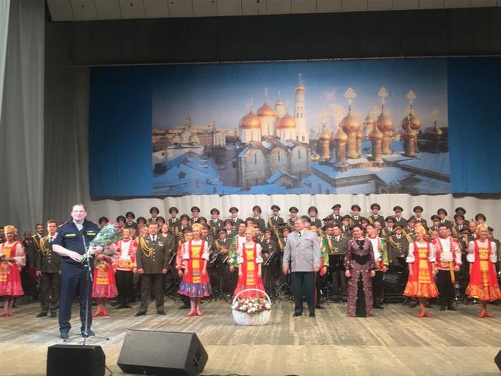 Волгоградцы поздравили Ансамбль песни и пляски Росгвардии с юбилеем (фото, видео)