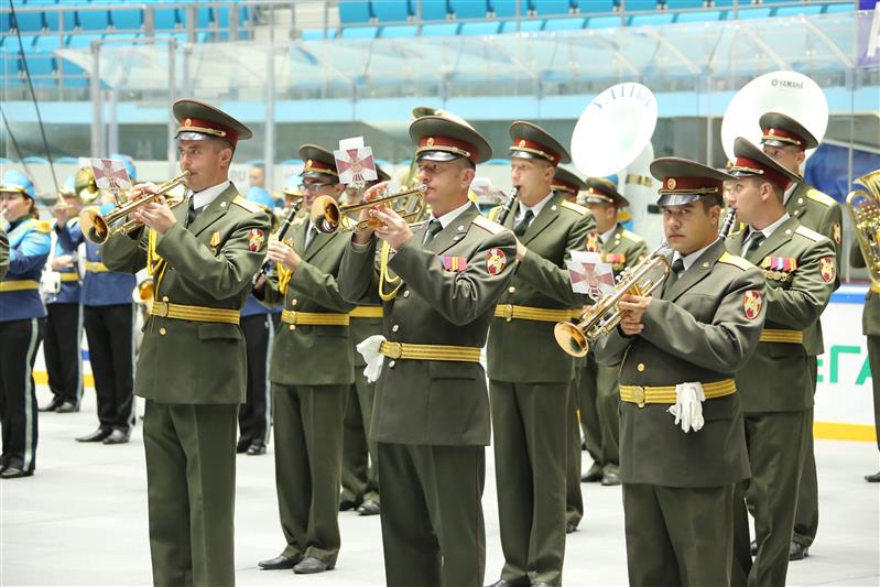 Военные музыканты Росгвардии покорили публику на международном фестивале военных оркестров в Астане