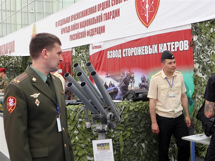 Росгвардия продемонстрировала свои возможности на всероссийском антитеррористическом форуме в Красноярске