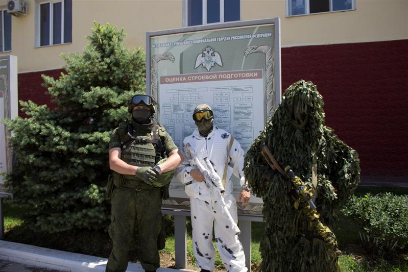 В махачкалинском соединении Росгвардии прошли торжественные мероприятия, посвященные  Дню России 