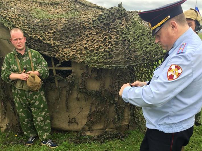 В Сибири сотрудники Росгвардии обеспечили общественный порядок во время проведения международного фестиваля 
