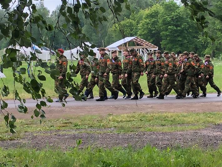 В Подмосковье открылся военно-патриотический лагерь «Ратники Отечества. Бородино-2018»