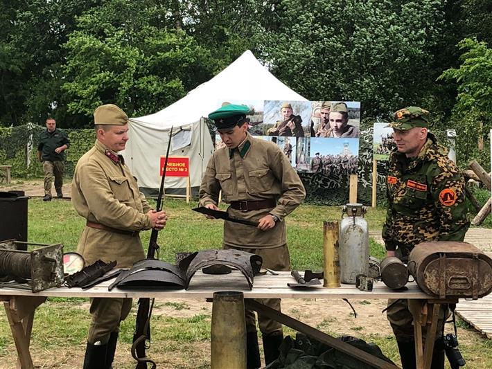 В Подмосковье открылся военно-патриотический лагерь «Ратники Отечества. Бородино-2018»