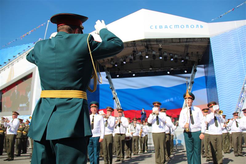 В Севастополе состоялся второй фестиваль военных оркестров Росгвардии «На страже мира — 2018»