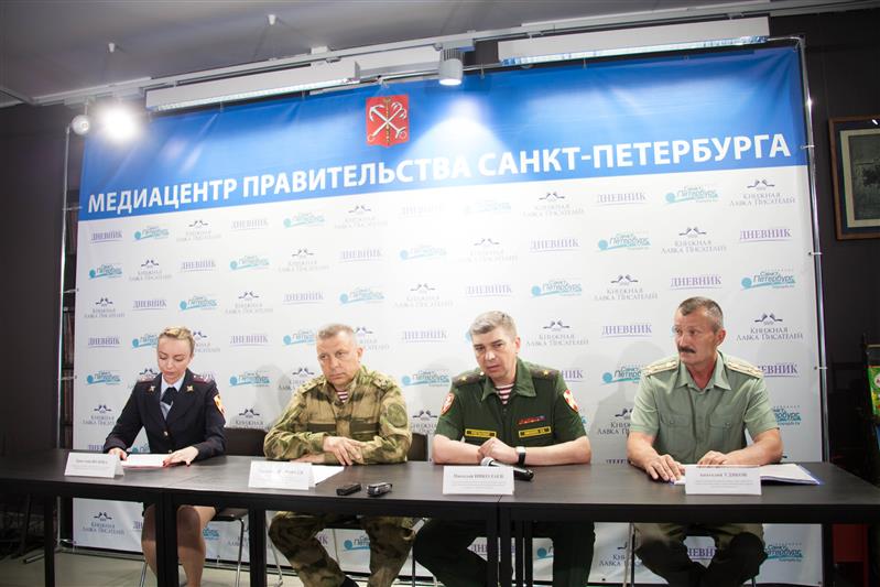 В Санкт-Петербурге прошла пресс-конференция, посвященная чемпионату Росгвардии по плаванию
