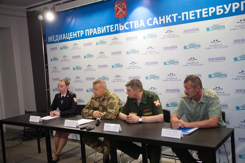 В Санкт-Петербурге прошла пресс-конференция, посвященная чемпионату Росгвардии по плаванию