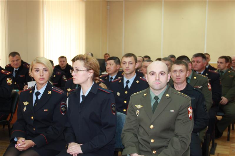 В Управлении Росгвардии по Республике Коми подвели итоги служебной деятельности за прошедшее полугодие 