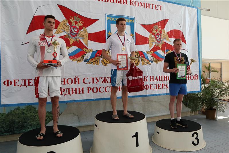 Завершился чемпионат Росгвардии по плаванию