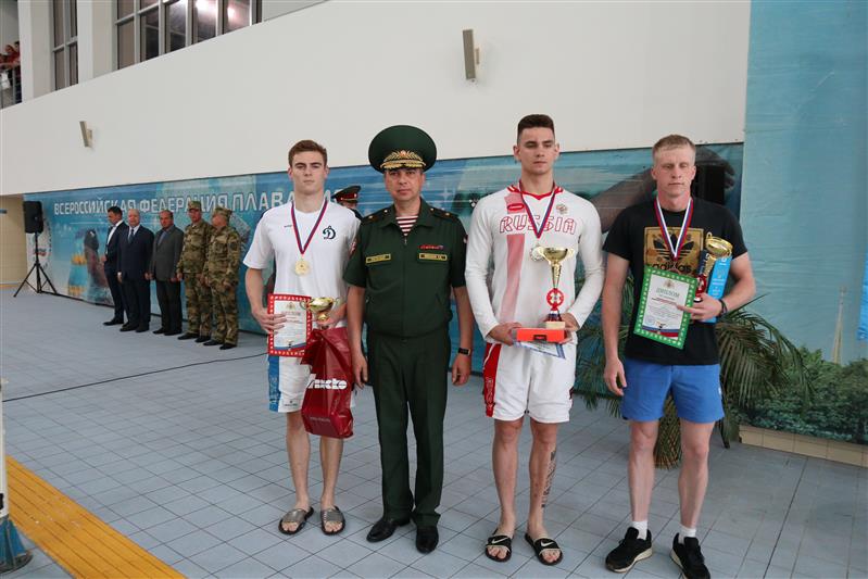 Завершился чемпионат Росгвардии по плаванию
