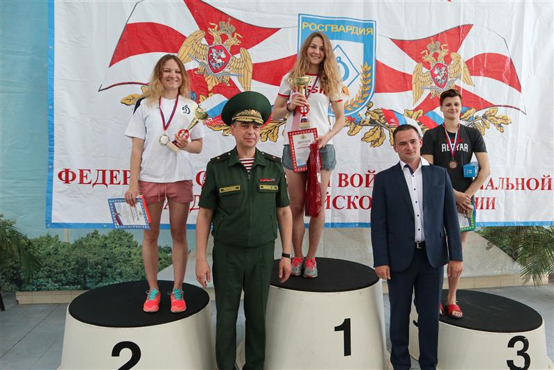 Завершился чемпионат Росгвардии по плаванию