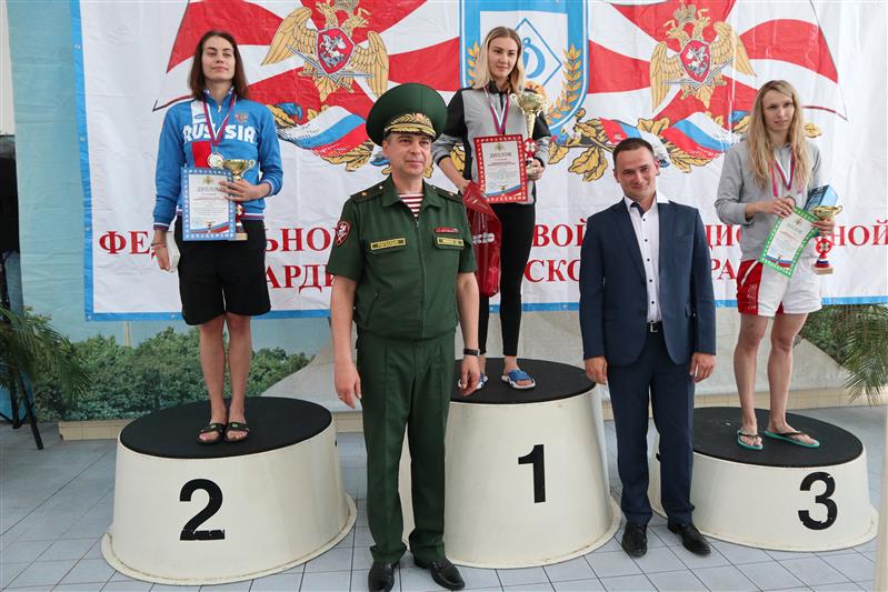 Завершился чемпионат Росгвардии по плаванию