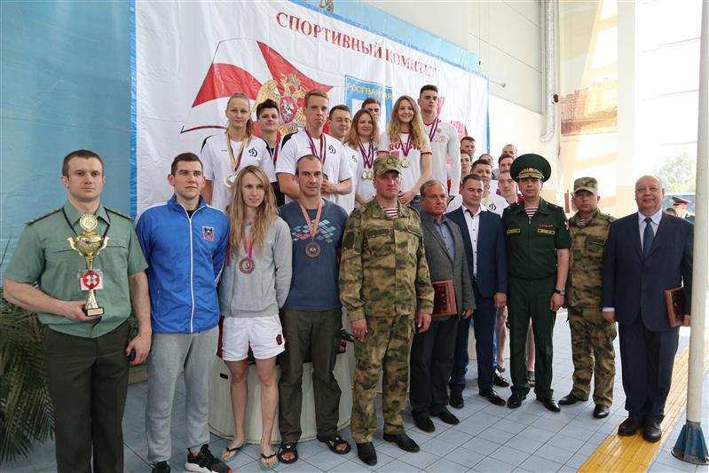 Завершился чемпионат Росгвардии по плаванию