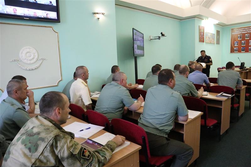 В Санкт-Петербурге прошел учебный сбор руководящего состава Северо-Западного округа Росгвардии (фото)