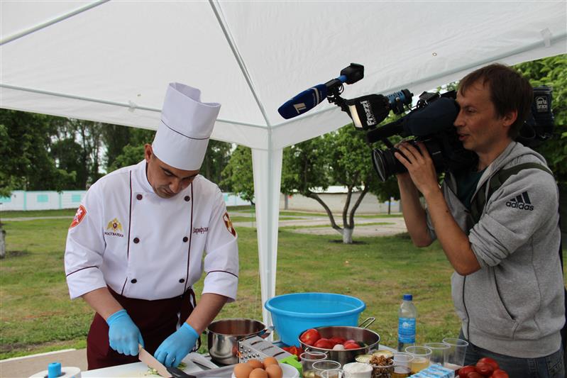 Команда Росгвардии стала призером конкурса «Полевая кухня»