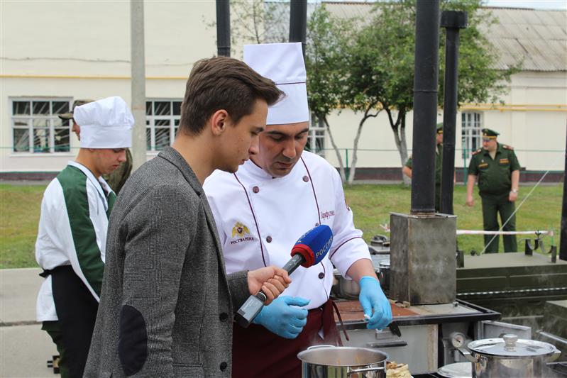 Команда Росгвардии стала призером конкурса «Полевая кухня»
