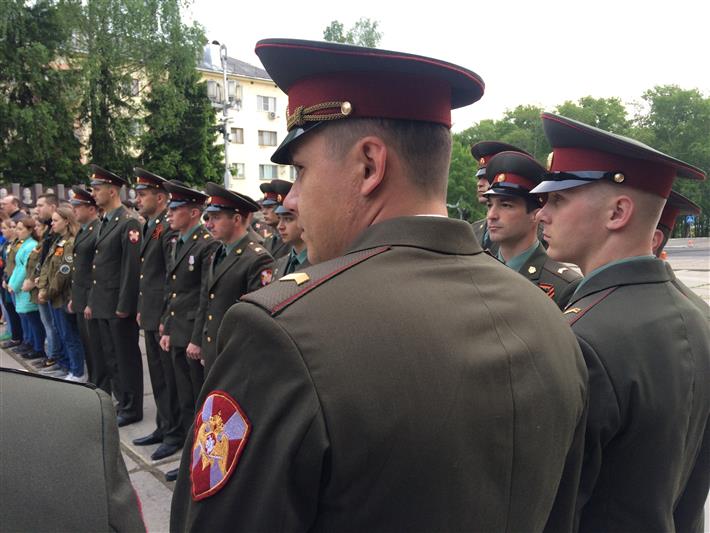 Военнослужащие и сотрудники Северо-Западного округа Росгвардии приняли участие в акции «Свеча памяти»