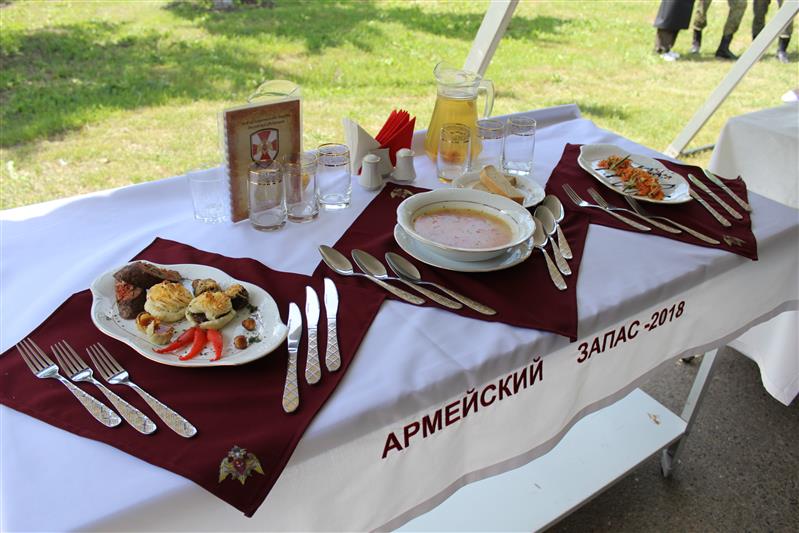 Команда Росгвардии стала призером конкурса «Полевая кухня»