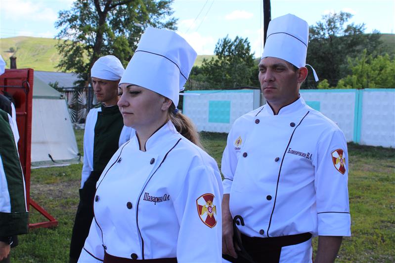 Команда Росгвардии стала призером конкурса «Полевая кухня»