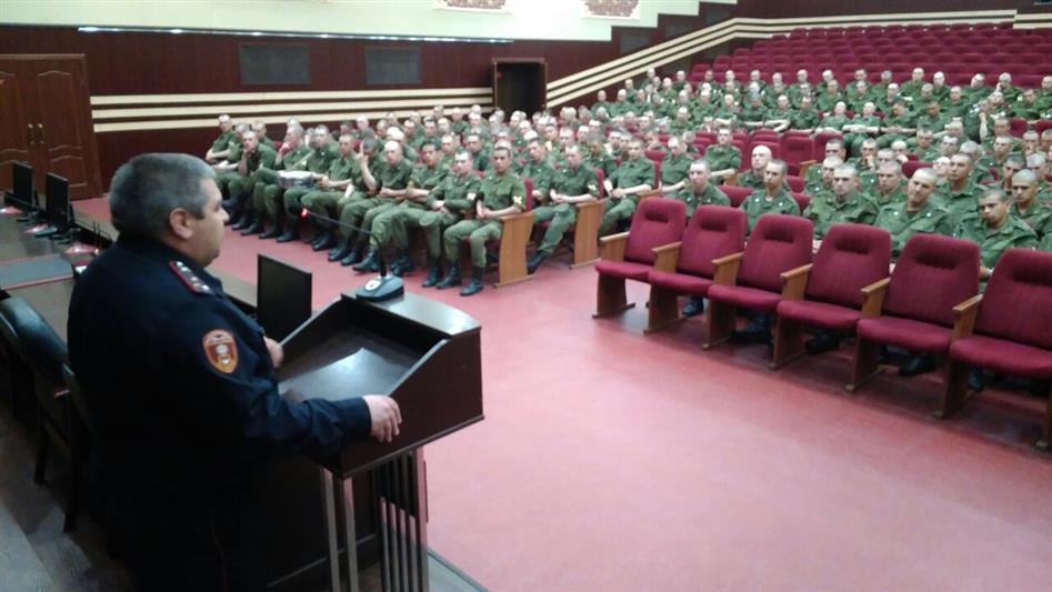 Подмосковные росгвардейцы рассказали военнослужащим софринской бригады о первых днях Великой Отечественной войны 