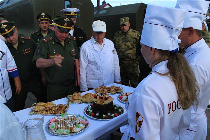 Команда Росгвардии стала призером конкурса «Полевая кухня»