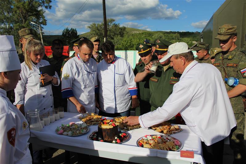 Команда Росгвардии стала призером конкурса «Полевая кухня»