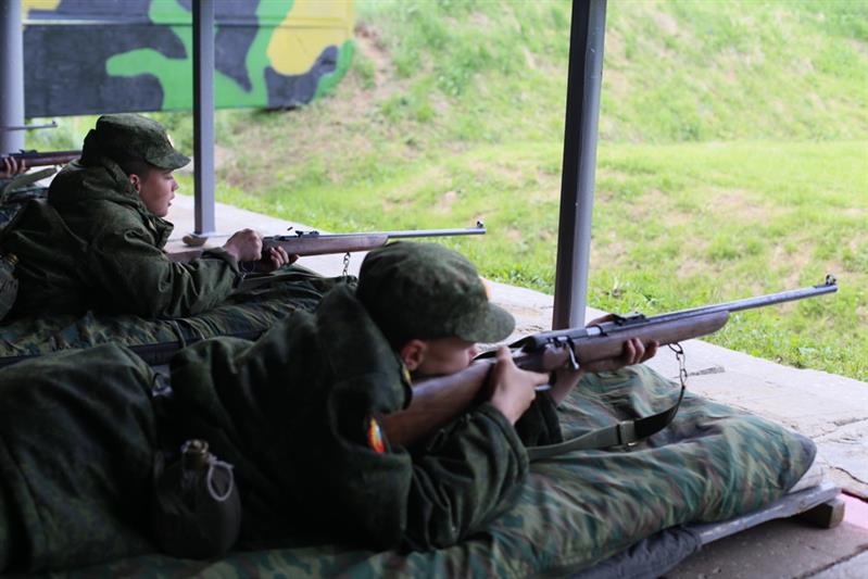Очередной учебный год для кадет Росгвардии завершился военно-полевым сбором