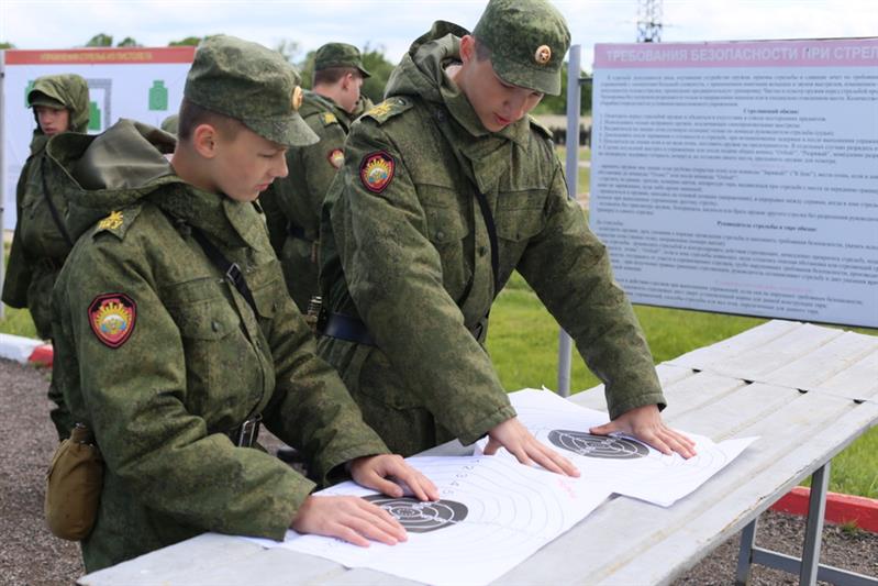 Очередной учебный год для кадет Росгвардии завершился военно-полевым сбором