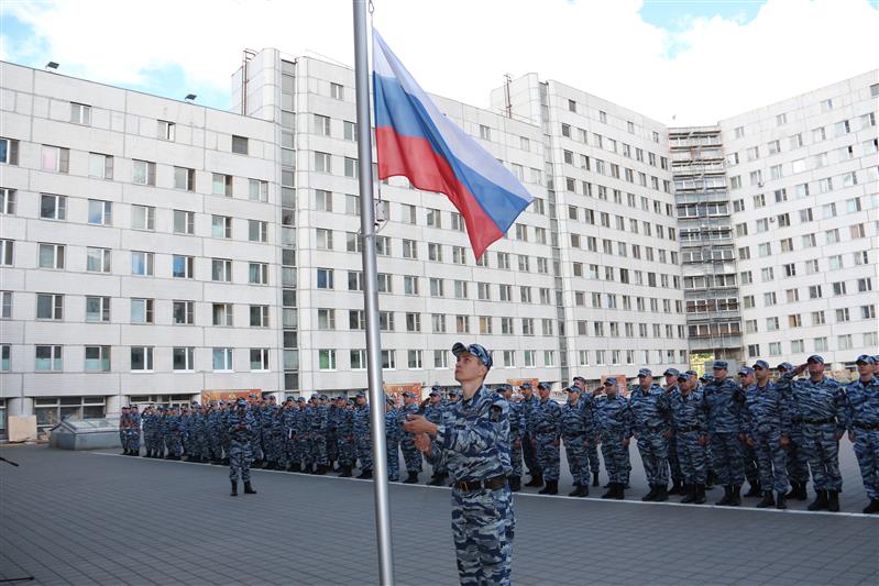 В столичном ОМОН прошли мероприятия, посвященные Дню России