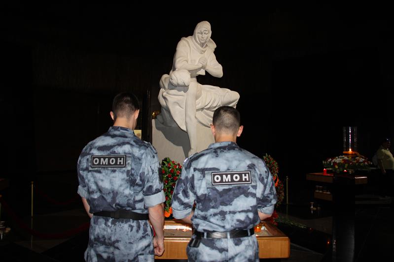 Росгвардия приняла участие во всероссийской акции  «Свеча памяти» (фото)