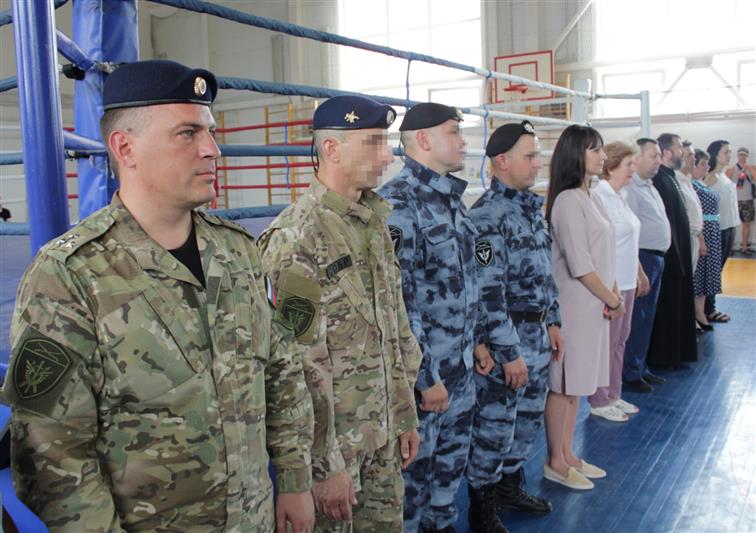 Донские росгвардейцы приняли участие в проведении детско-юношеского турнира по кикбоксингу, посвященного памяти погибшего спецназовца
