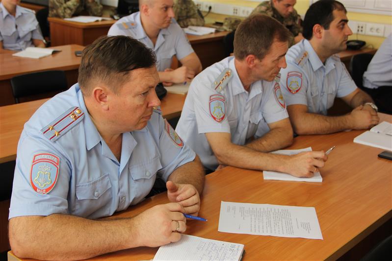 Состоялся учебно-методический сбор сотрудников дежурных служб подразделений Главного управления Росгвардии по Краснодарскому краю