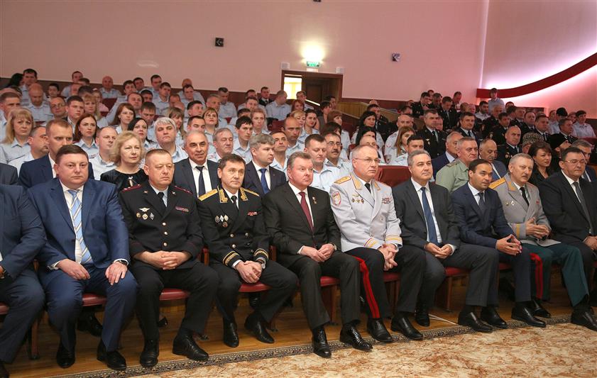 Начальник штаба Северо-Кавказского округа Росгвардии поздравил сотрудников МВД с 300-летием российской полиции