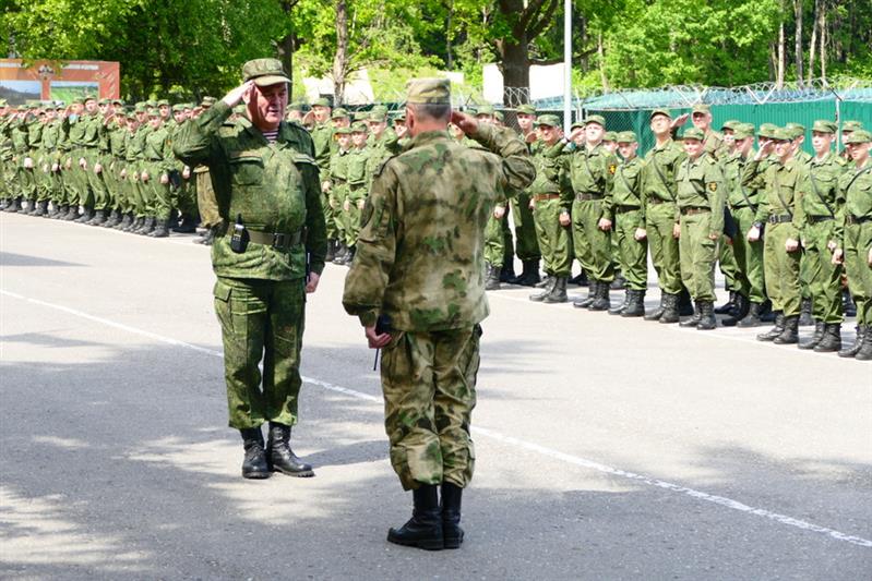 Очередной учебный год для кадет Росгвардии завершился военно-полевым сбором
